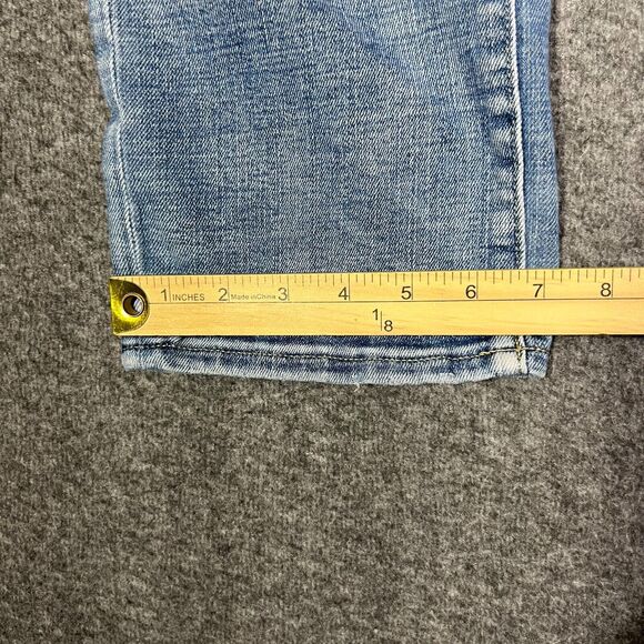 Lucky Brand High Rise Zoe Straight Leg Denim Jeans Size 10/30L Womens 28x30 - Picture 11 of 14